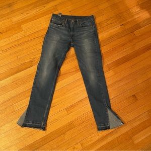 Levi custom flared jeans in good condition will ship out same day